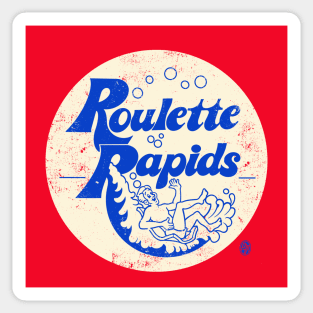 Vintage Roulette Rapids Las Vegas Sticker